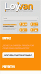 Mobile Screenshot of loyvan.com